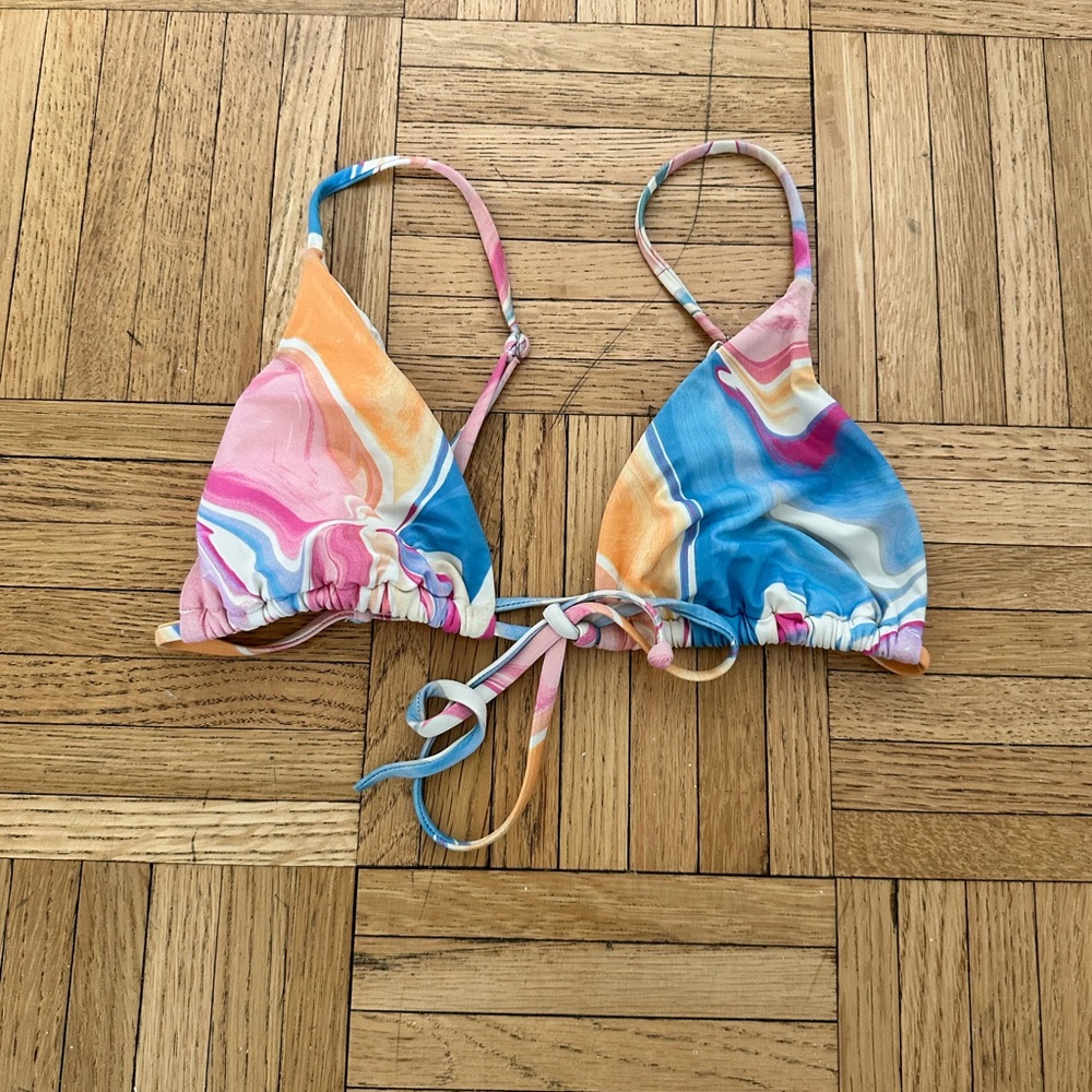 Colorful Swim Bikini Top